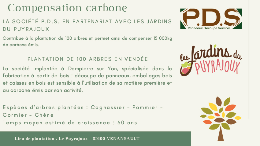 Compensation carbone PDS
